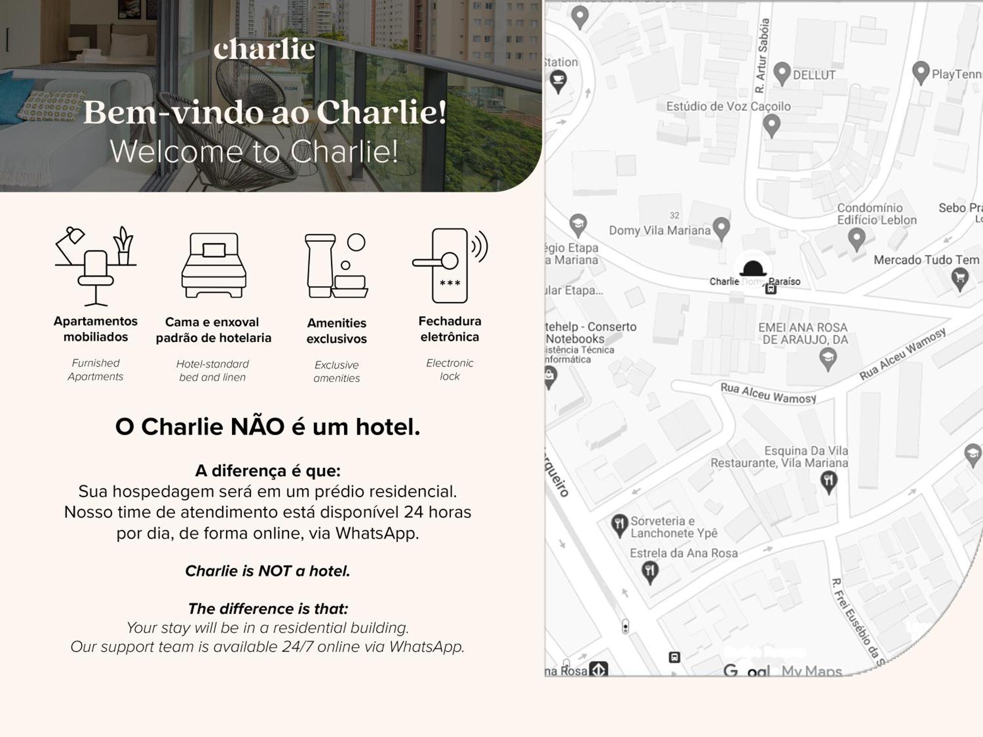 Charlie Domy Paraiso São Paulo Ngoại thất bức ảnh
